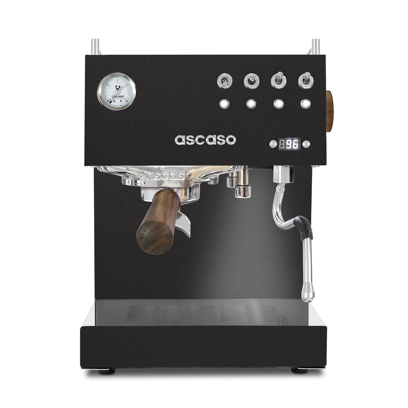 Ascaso - Ascaso Espressor Duo Pid Versatil - Negru cu Lemn