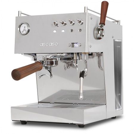 Ascaso Espressor Duo Pid Plus Versatil - Inox cu Lemn [1]