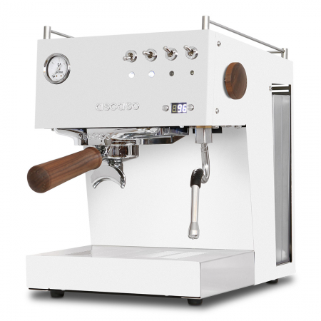 Ascaso Espressor Uno Pid Versatil - Alb cu Lemn [1]
