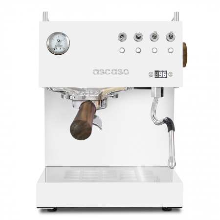 Ascaso - Ascaso Espressor Uno Pid Versatil - Alb cu Lemn