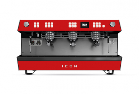 Espressoare - Dalla Corte Espressor Icon 3 Grupuri - Dynamic Red