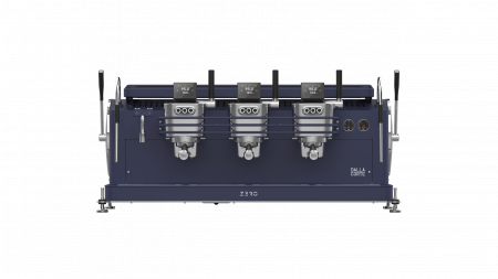 Espressoare Manuale Profesionale - Dalla Corte Zero Barista 3 Grupuri - Navy Blue Total