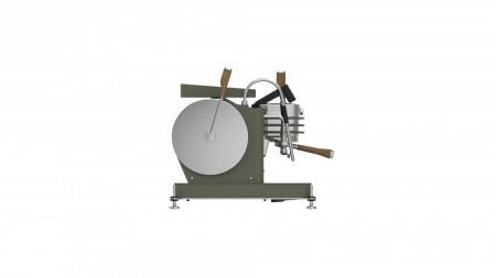 Dalla Corte Espressor Zero Barista 2 Grupuri - Olive Green cu Lemn [2]