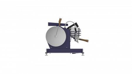 Dalla Corte Espressor Zero Classic 3 Grupuri - Navy Blue cu Lemn [5]