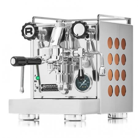 Rocket - Espressor Rocket Appartamento - Inox & Cupru