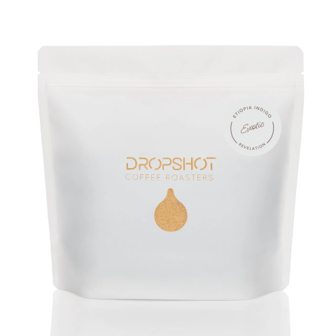DROPSHOT - Ethiopia Koke Kebele Indigo 250g - Cafea de specialitate DROPSHOT