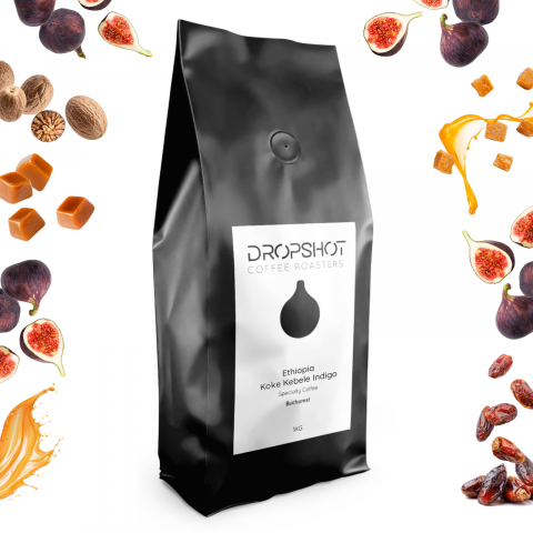Etiopia Koke Kebele Indigo 1kg - Cafea de specialitate DROPSHOT [1]
