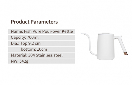 Timemore Fierbator Pure 700 ml - Alb [9]