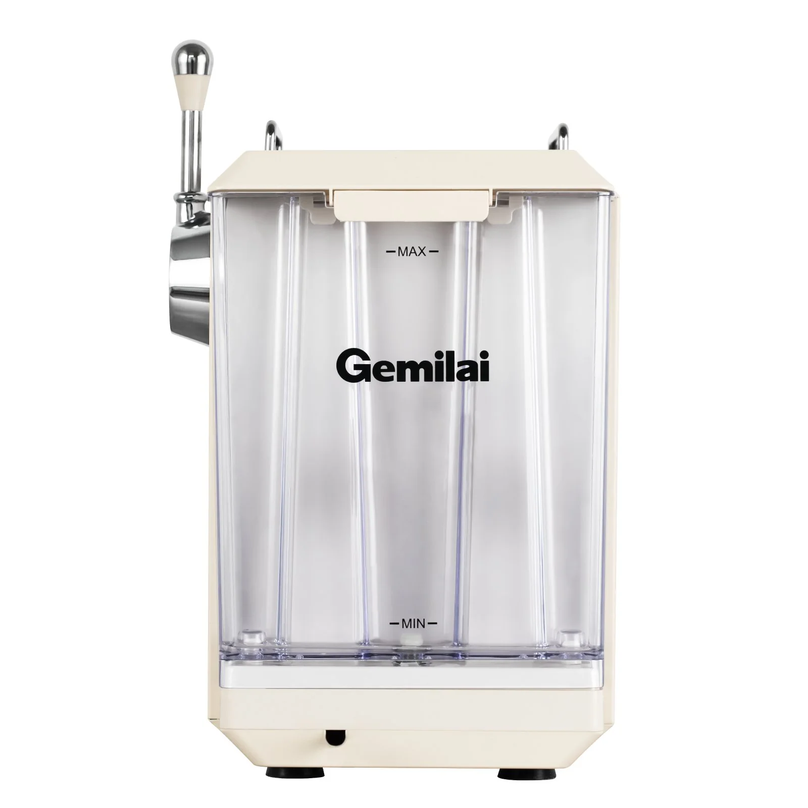 Gemilai G3006 - Espressor pentru acasa, Pompa vibranta, Thermoblock cu PID, Portafiltru 58 mm - Ivory White [3]