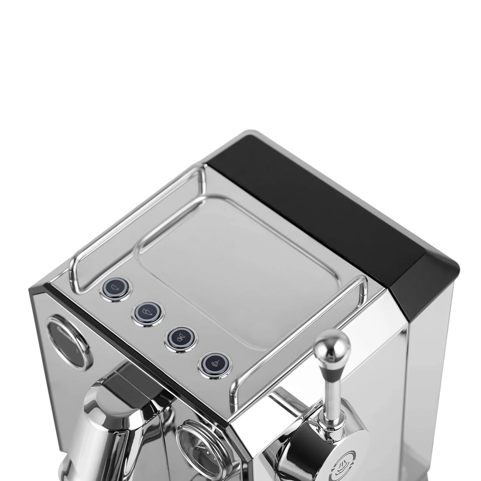Gemilai G3006 - Espressor pentru acasa, Pompa vibranta, Thermoblock cu PID, Portafiltru 58 mm - Metalic Silver [4]