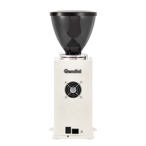 Gemilai G9026A - Rasnita cafea profesionala HoReCa, Cutite plate 83 mm inox, Hopper 12 kg, Display LCD - Alb [2]