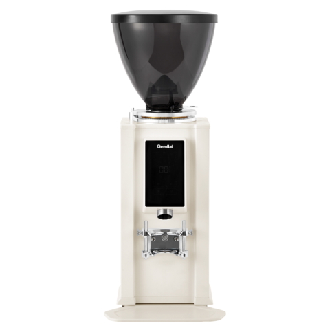 On Demand - Gemilai G9026A - Rasnita cafea profesionala HoReCa, Cutite plate 83 mm inox, Hopper 12 kg, Display LCD - Alb