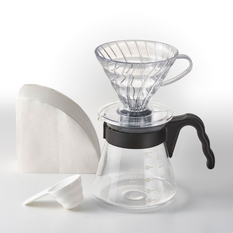 Brands - Hario Kit V60 02 - Negru