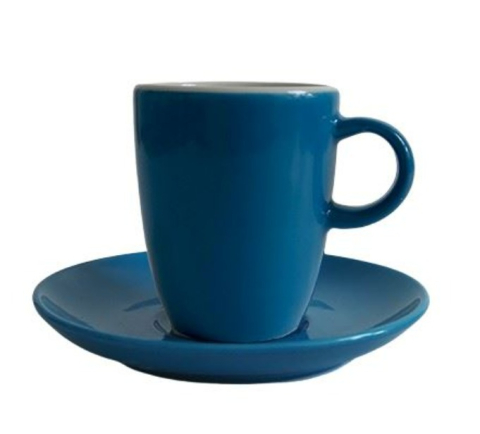 Cești pentru cafea - Ceasca Cappuccino din portelan Inker 250ml - Albastru