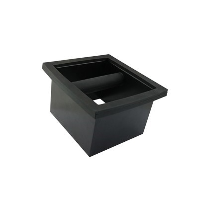 Knock-box - Knock Box incorporabil fara fund inox negru