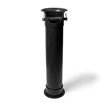 Knock Box (860 mm inaltime) Negru THE BIG BARISTA - Ø 230mm - H. 860mm [1]