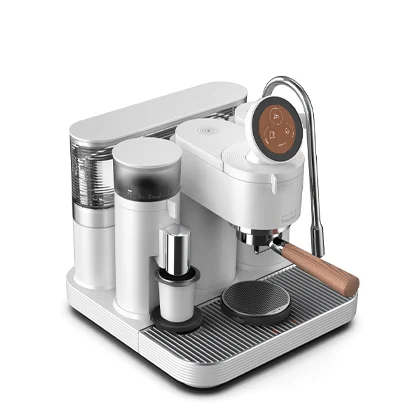 Meraki Gen2 – Espressor premium pentru acasa cu pompa rotativa, Dual Boiler si control avansat al extractiei – Alb [1]