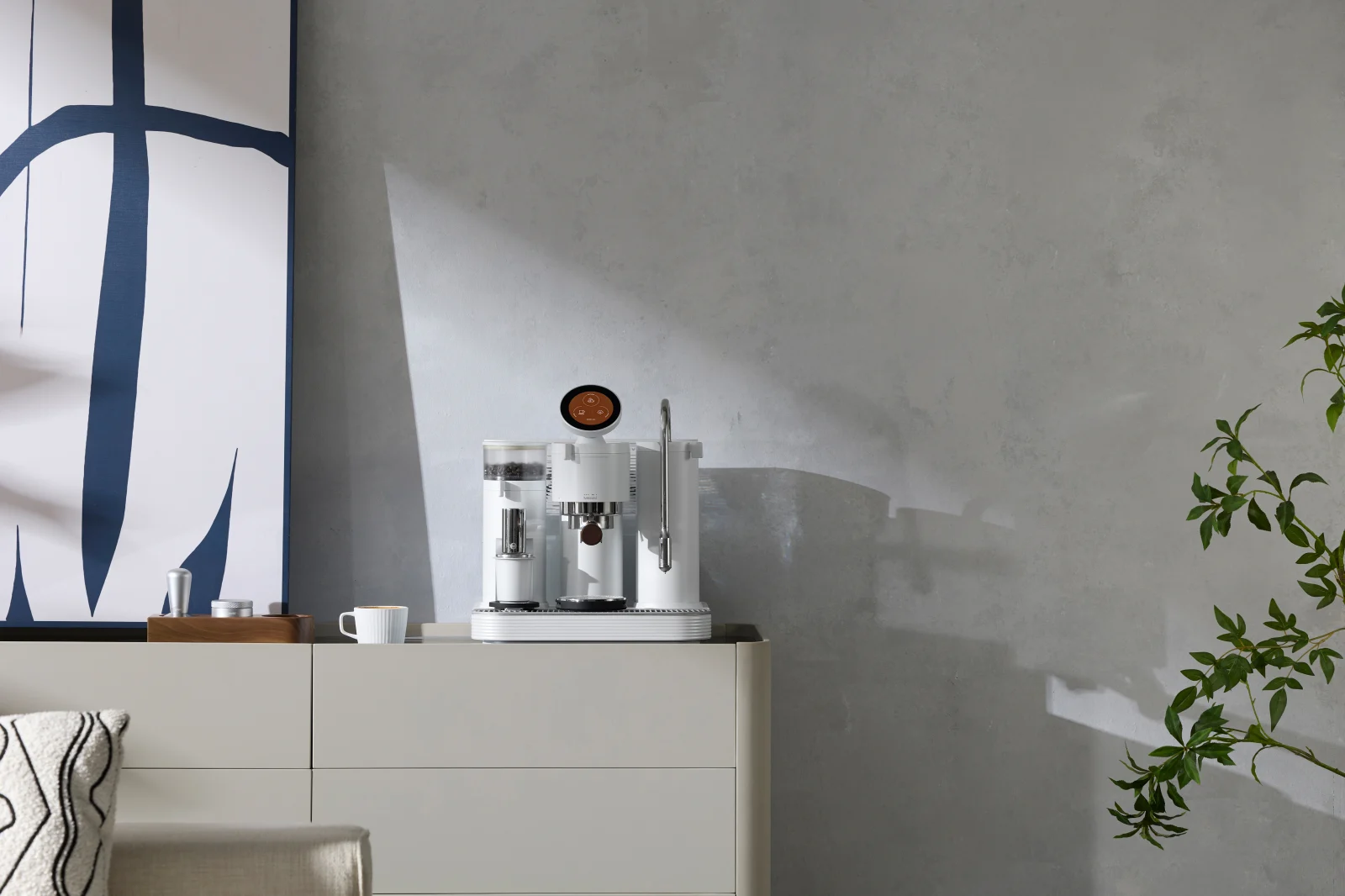 Meraki Gen2 – Espressor premium pentru acasa cu pompa rotativa, Dual Boiler si control avansat al extractiei – Alb [6]