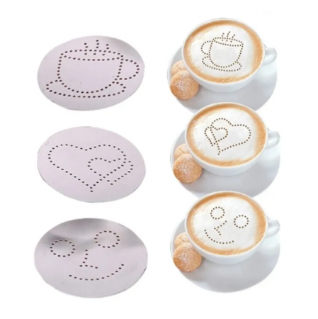 Set de decor cacao sau ciocolata inox [1]
