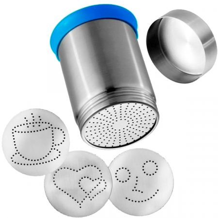 Motta - Set de decor cacao sau ciocolata inox