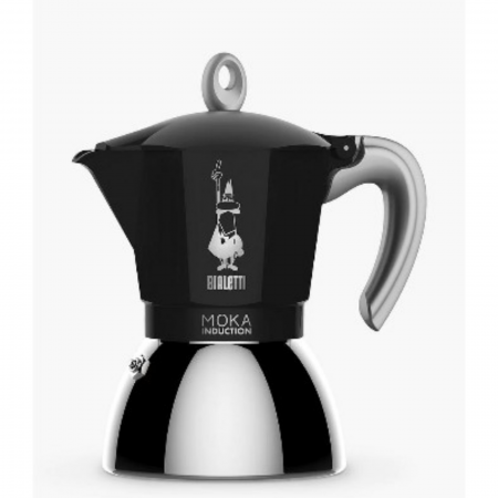 Bialetti - Bialetti Moka Pot cu Inductie 2 cupe 80 ml - Negru