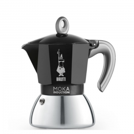 Bialetti - Bialetti Moka Pot cu Inductie 6 cupe 280 ml - Negru