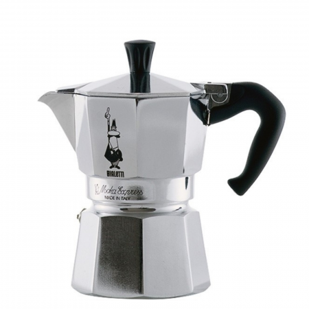 Bialetti Moka Pot Express 1 cupa 50 ml - Argintiu [1]