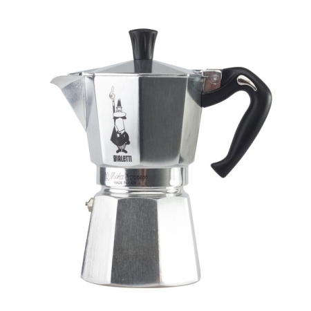 Bialetti - Bialetti Moka Pot Express 6 cupe 300 ml - Argintiu