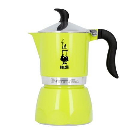 Bialetti - Bialetti Moka Pot Fiammetta 3 cupe 150 ml - Lime
