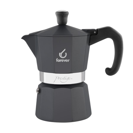 Forever - Forever Moka Pot Miss Moka Noblesse 2 cupe - Negru