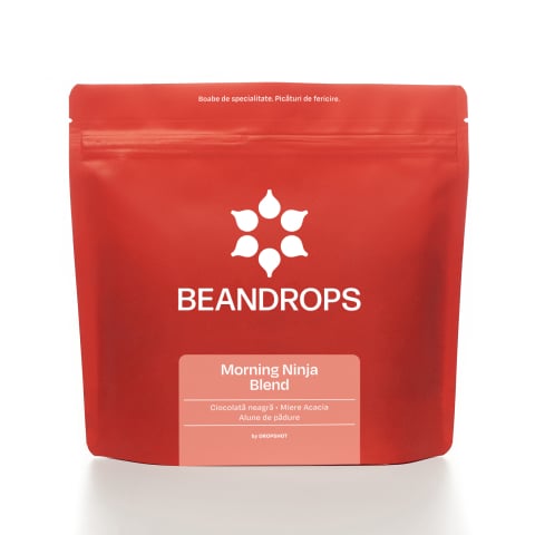 Office Coffee BEANDROPS by Dropshot - Morning Ninja 250g - Cafea de specialitate BEANDROPS