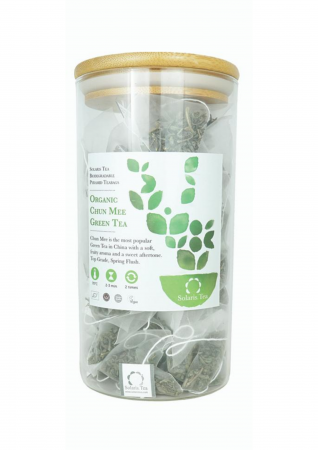 Băuturi alternative - Ceai Organic Verde Chun Mee 100 plicuri piramidale
