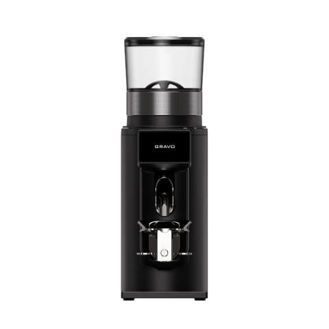 Rocket - Rocket Gravo – Rasnita Electrica cu cutite plate 63 mm, Grind by Weight, Espresso – Negru