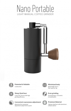 Timemore Rasnita Manuala Nano - Negru [11]