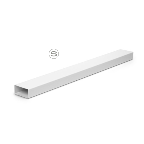 Scanomat - Scanomat Tub patrat canal plat 110X - Alb