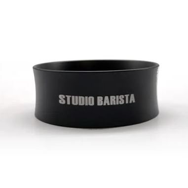 Brands - Studio Barista Inel de Dozare cu 8 magneti, 53mm Aluminiu - Negru