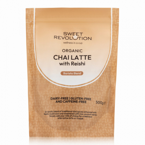 Sweet Revolution - Superfood Latte Chai cu Reishi 500g - produs BIO