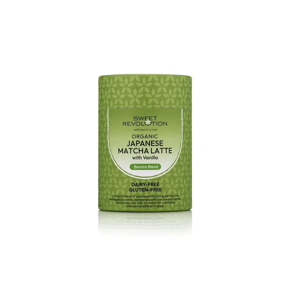 Sweet Revolution - Sweet Revolution Matcha Latte cu Vanilie BIO (RO-ECO-007) - 100g