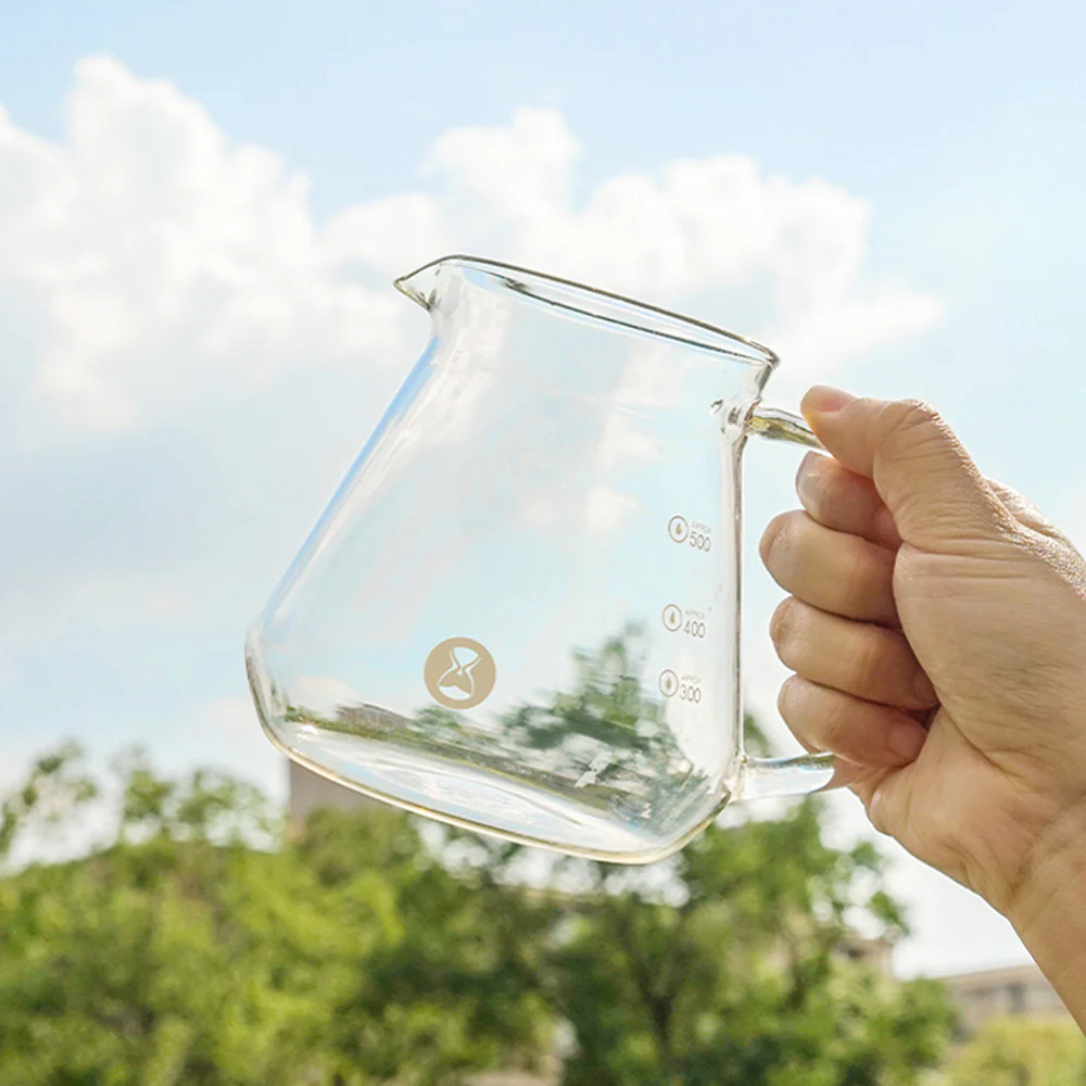 Timemore Brewer Set Crystal Eye cu Dripper Plastic PCTG 02 + Server 600ml - Transparent [3]