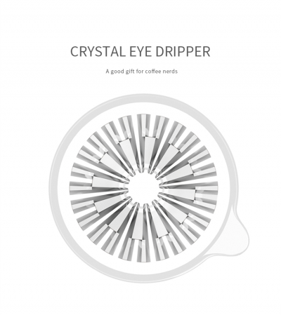 Dripper plastic rezistent  "Crystal Eye PC" 00 Timemore [10]