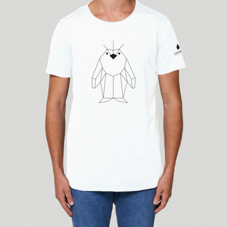 DROPSHOT - Tricou Alb Personalizat Dropshot Basic