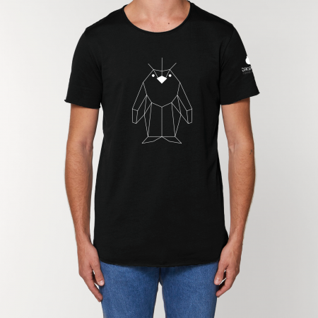 DROPSHOT - Tricou Negru Personalizat Dropshot Basic