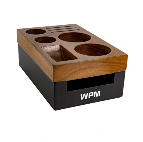 Accesorii barista - WPM Knockbox compact lemn
