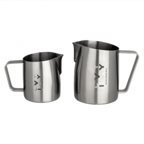 Latiere - WPM Set latiera editie limitata IVY x WPM, cu gura ascutita 250ml si 500ml - Argintiu