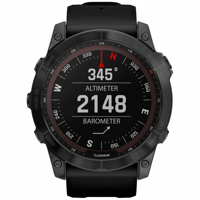 Smartwatch Garmin Fenix 7 Solar, 47 mm, Slate Gray [4]