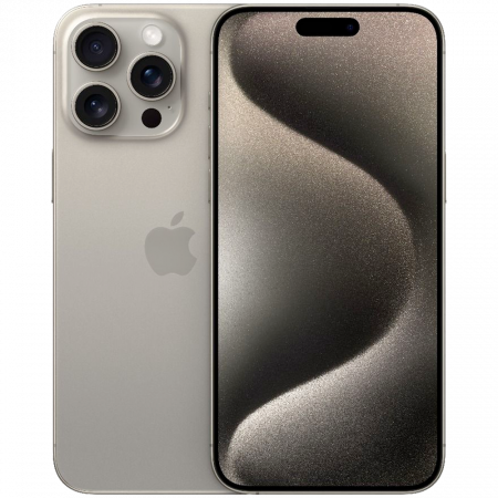 Smartphone - Apple iPhone 15 Pro 5G, 256GB, Natural Titanium