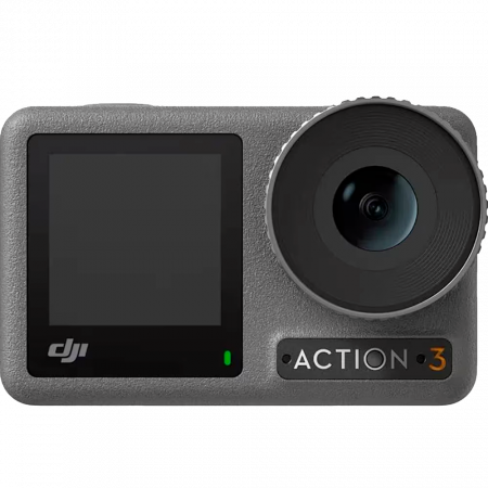 Camere foto-video - Camera video sport DJI Osmo Action 3 Standard Combo, 4K, Wi-Fi, gri