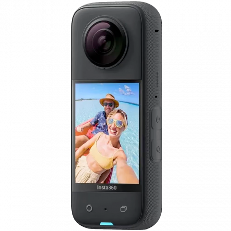 Camere foto-video - Camera video sport Insta360 One X3 5.7K, 360°, Negru