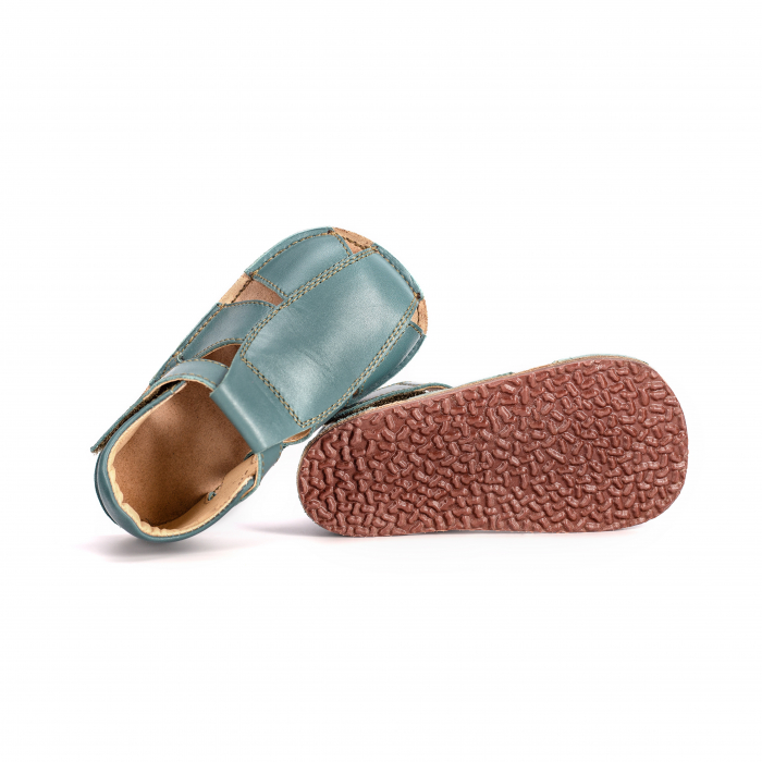 Săndăluțe Barefoot M2 Verde Marin [4]