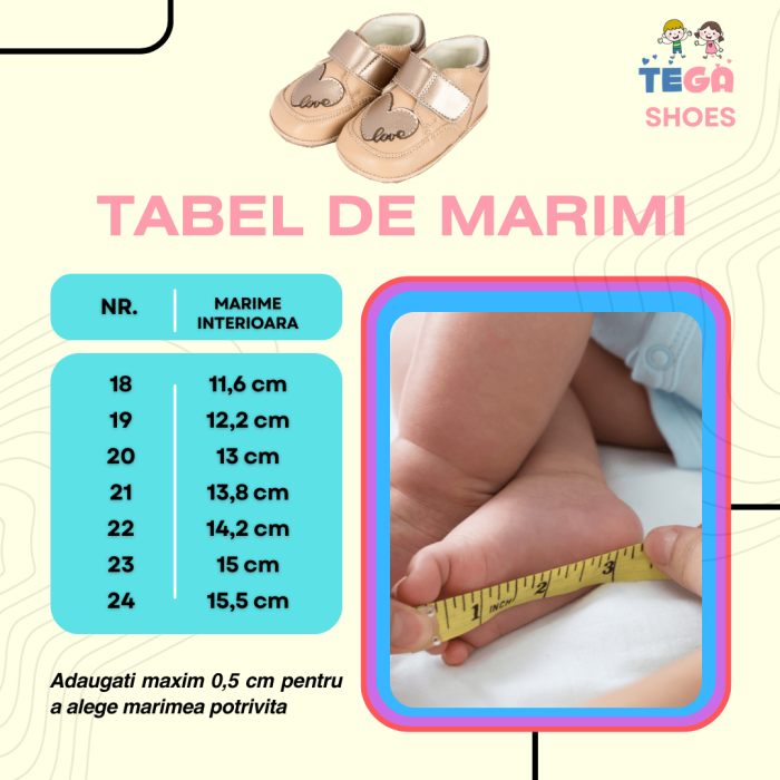 Ghetute Barefoot Bej - Inima - captuseala material textil [8]